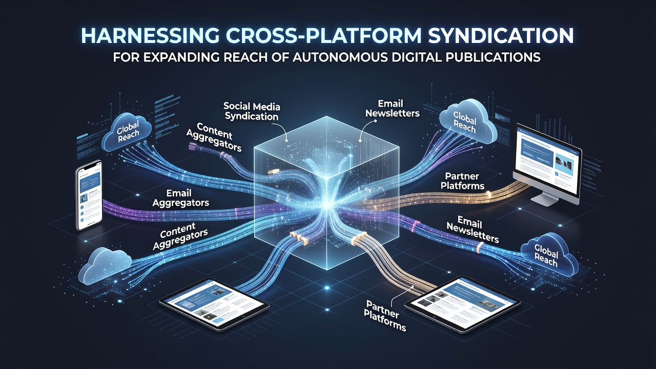 Harnessing Cross-Platform Syndication for Expanding Reach of Autonomous Digital Publications